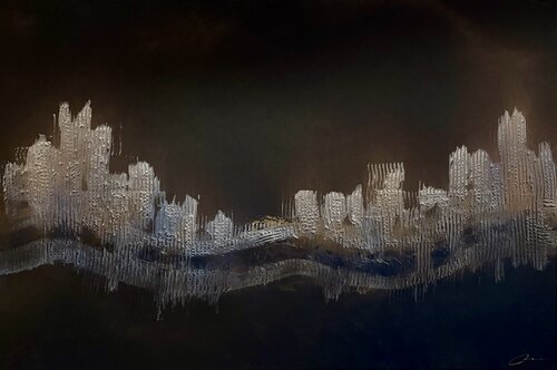 Submersion by Nathalie Van Helshoecht, 絵画 for Sale on Singulart