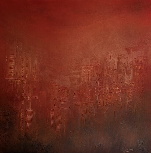 Le seuil by Nathalie Van Helshoecht, 絵画 for Sale on Singulart