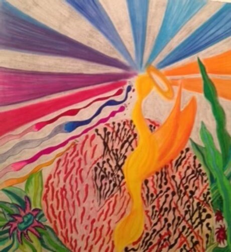 Illumination de Christelle Carlier, Pintura a la venta en Singulart