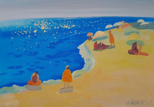 "A Sunny Day" par Oleksandr Vynnyk, Peinture en vente sur Singulart