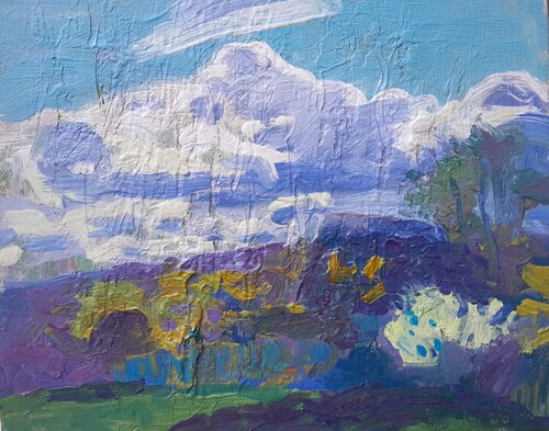 "Good afternoon" par Oleksandr Vynnyk, Peinture en vente sur Singulart