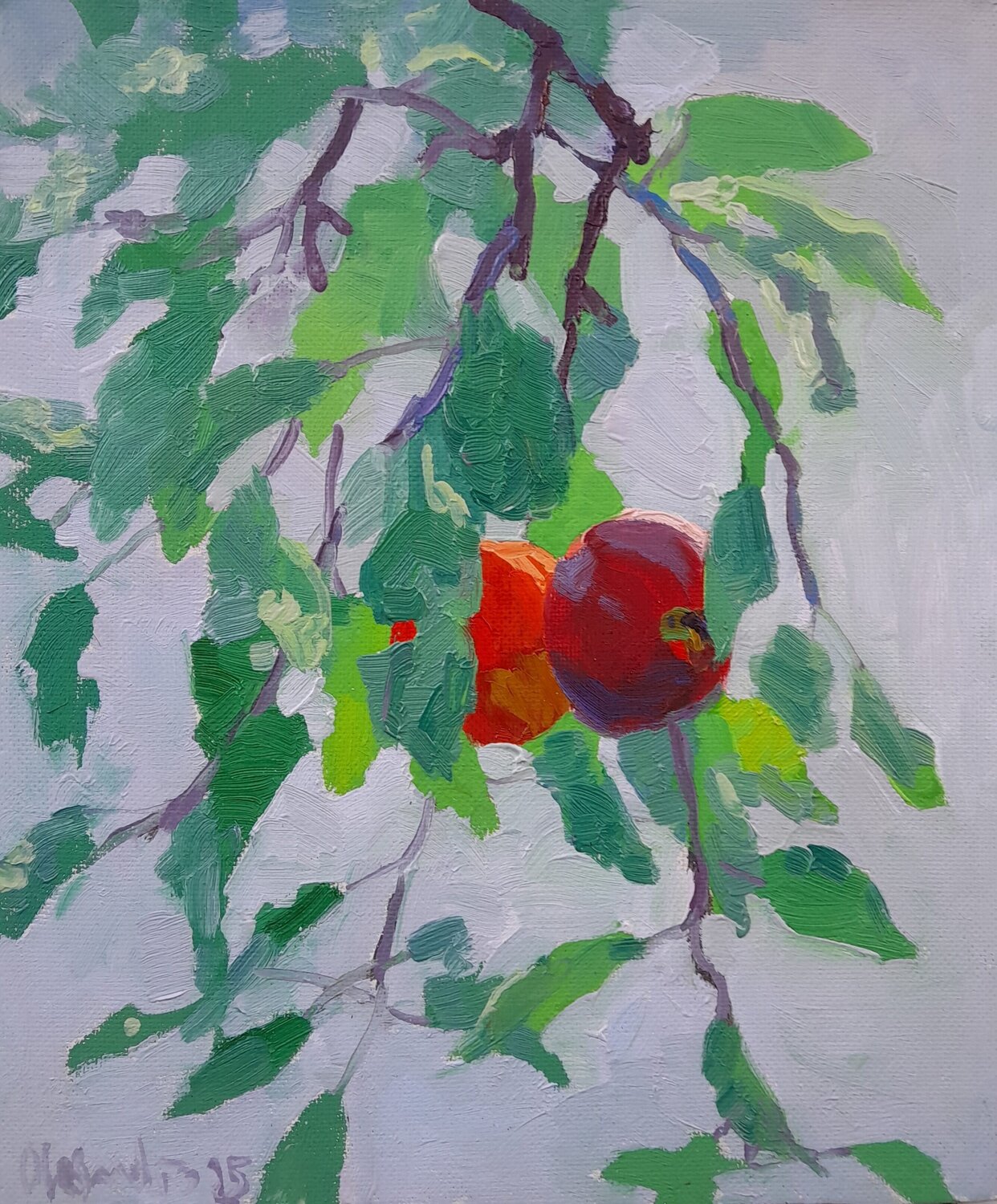 "A sweet couple" Oleksandr Vynnyk Peinture originale à vendre