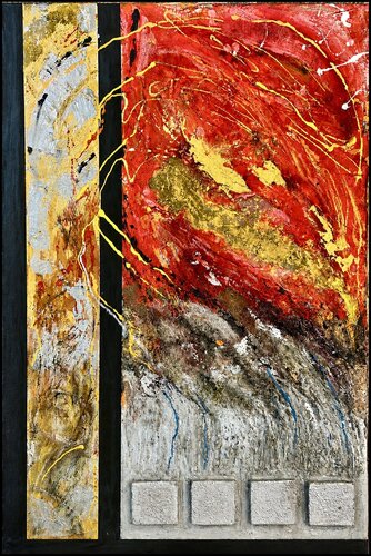 SOUL OF STEEL von Elisabetta Galli, Malerei kaufen auf Singulart