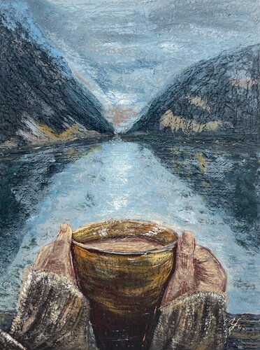 The warmth inside von Anastasiya Utlyakova, Malerei kaufen auf Singulart