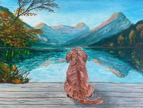 My friend de Anastasiya Utlyakova, Téxtil a la venta en Singulart