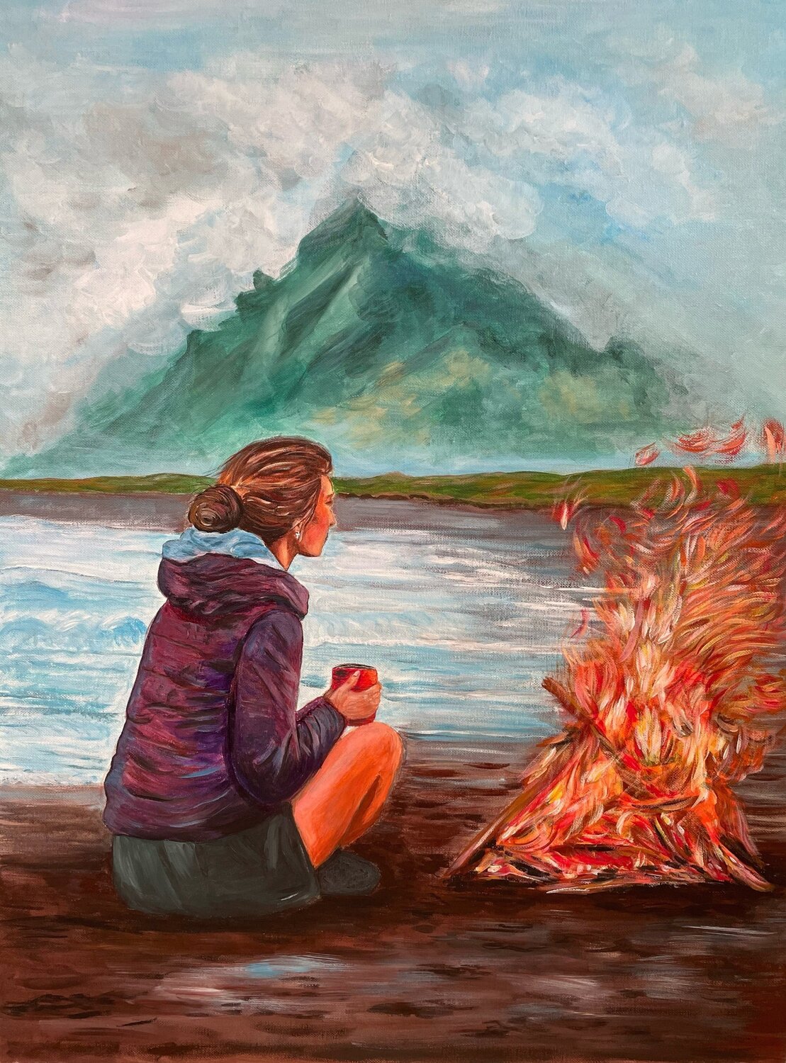Talking to yourself Anastasiya Utlyakova Téxtil en venta