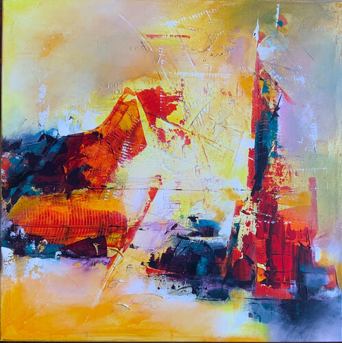 Line -lay di Tetiana Maslyk, Pittura in vendita su Singulart