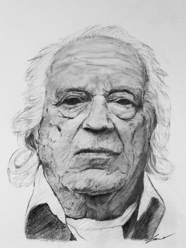 Rafael Alberti by Francesc Sánchez Macias, Drawing for Sale on Singulart