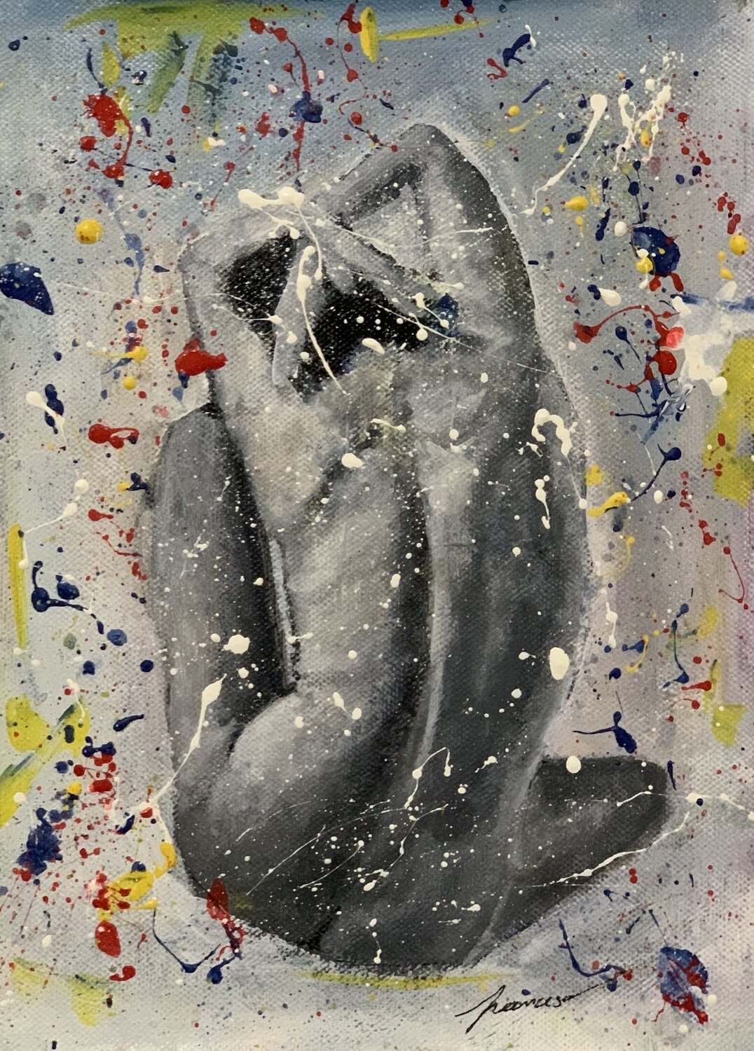 Etude Francesc Sánchez Macias Original painting for sale