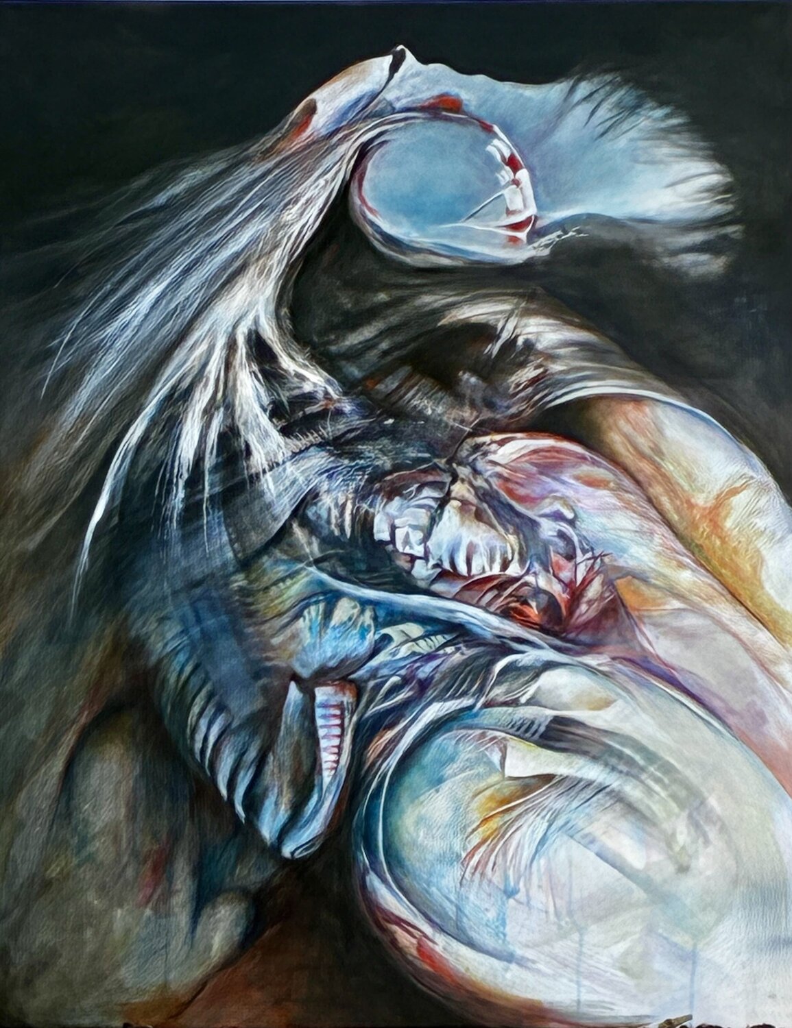 Her you are. Niels Steen Sørensen Origineel schilderij te koop