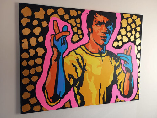 Bruce Lee by Gianpiero Palermo, 絵画 for Sale on Singulart