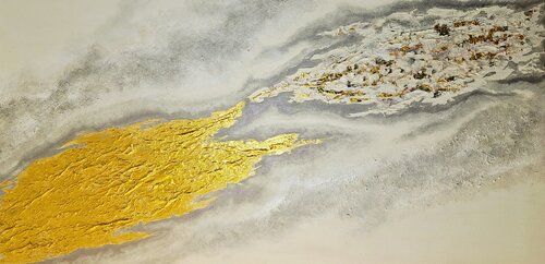 Golden Passage de Olha Svieshnikova, Pintura a la venta en Singulart
