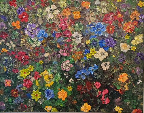 Garden of Whispers by Olha Svieshnikova, Painting for Sale on Singulart