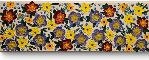 Blooming Rhythm von Olha Svieshnikova, Malerei kaufen auf Singulart