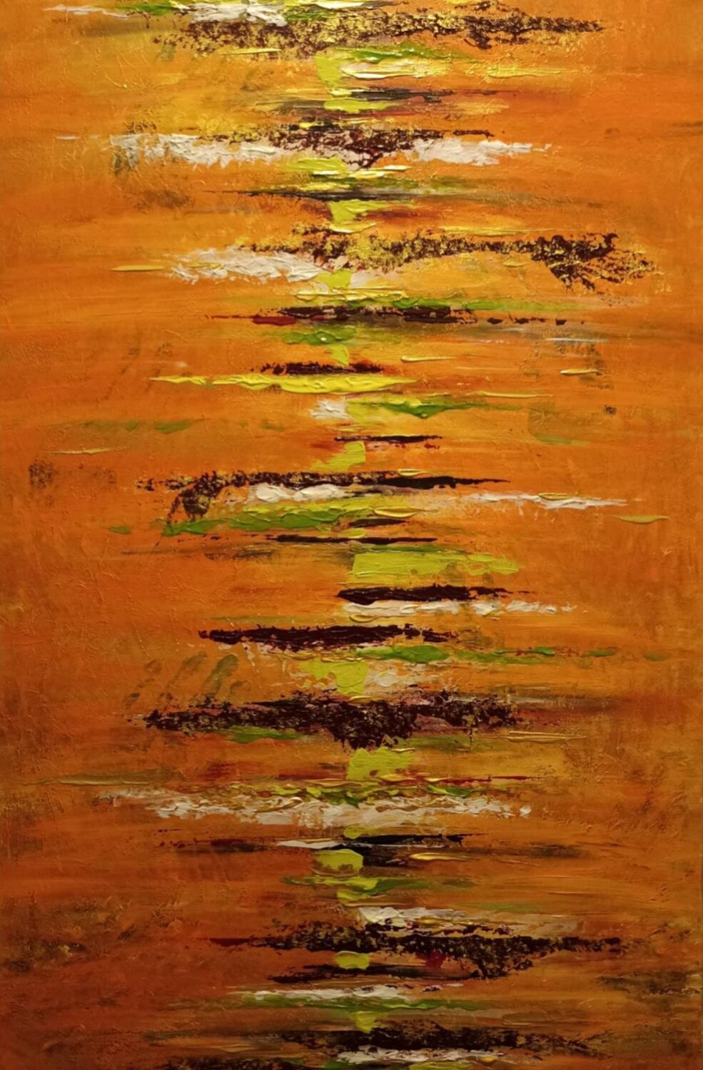 State Shift Olha Svieshnikova Original painting for sale