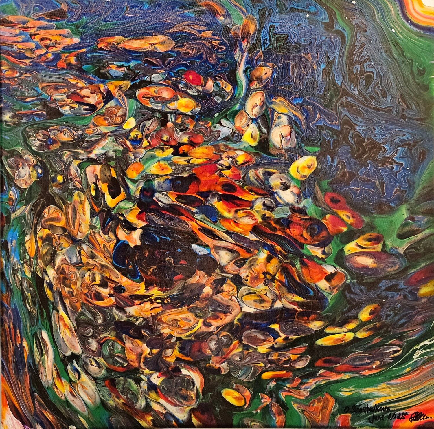 Energy Within Olha Svieshnikova Pintura original en venta