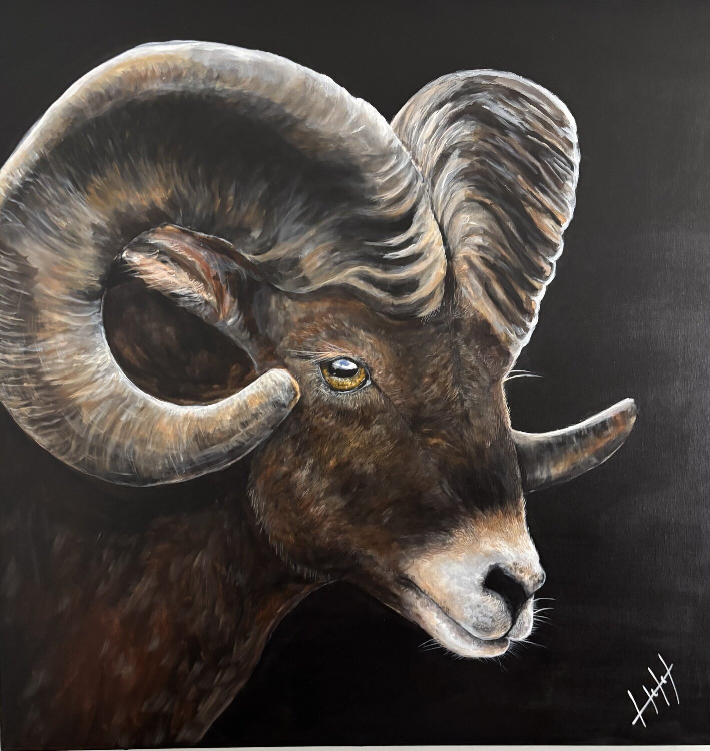 Tu es sommet Stephanie Lefebvre Peinture originale à vendre