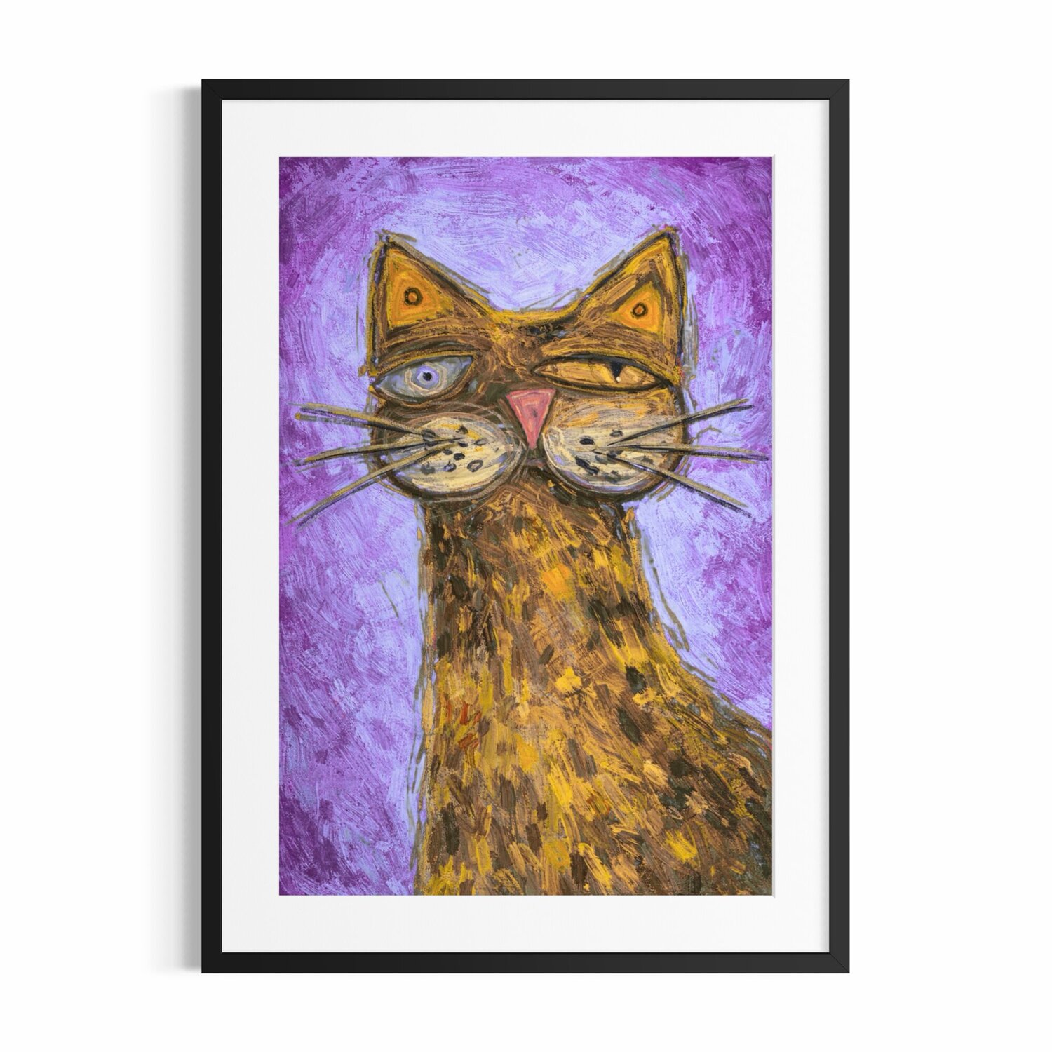 Print gato jacques pocquet Print for sale