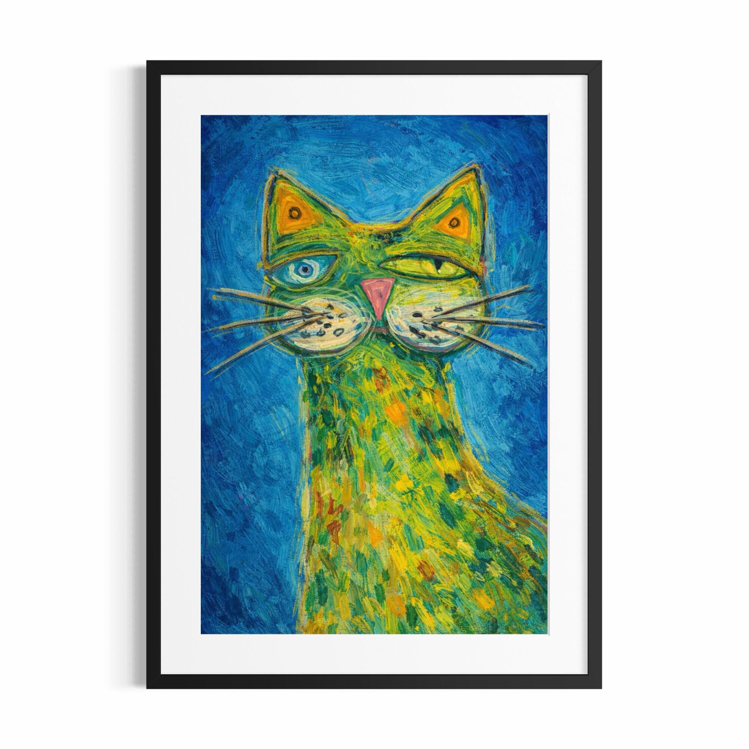Print gato jacques pocquet Print for sale