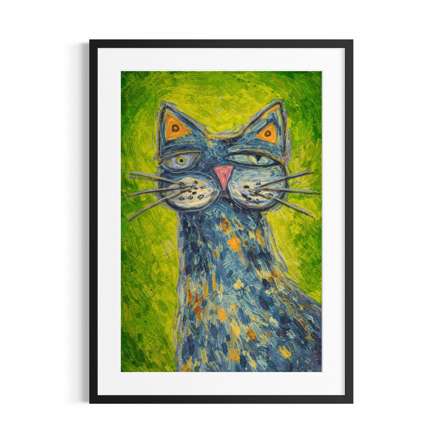 Print gato jacques pocquet Print for sale