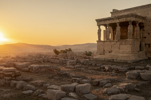 "Cariatides" - Athènes by Laurent Parienti, Photography for Sale on Singulart