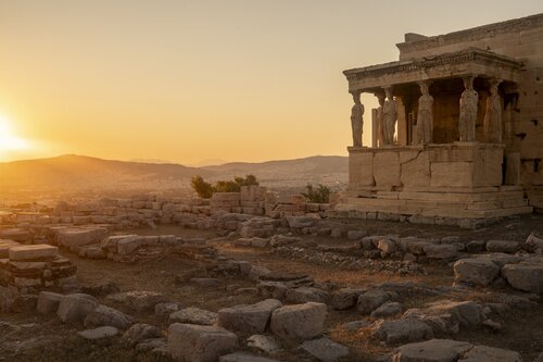 "Cariatides" - Athènes de Laurent Parienti, Fotografía a la venta en Singulart