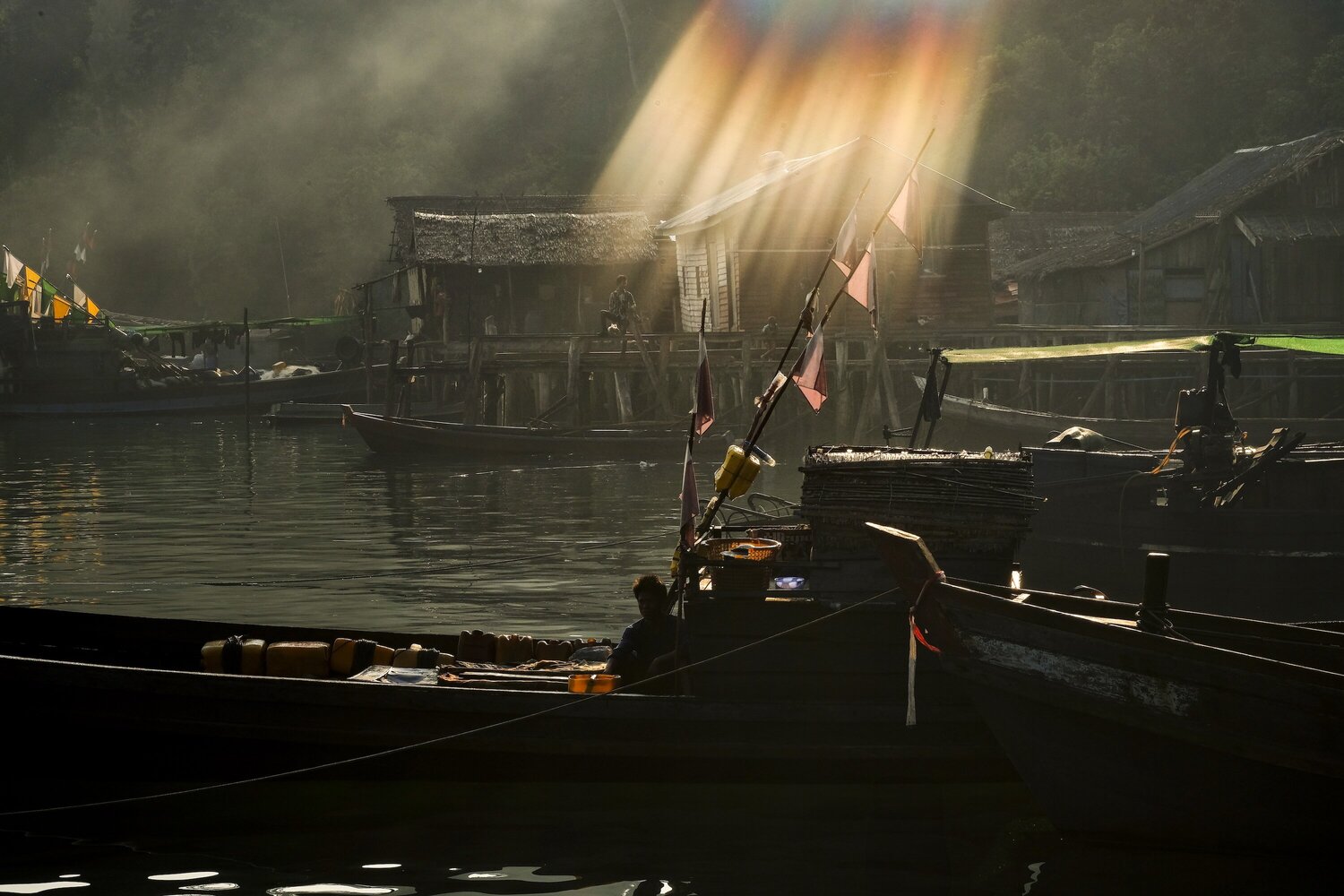 "L’aube des nomades de la mer" Laurent Parienti Photographie à vendre
