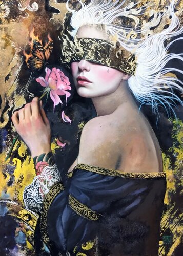 Nell'oscurità von Stefano Petris, Werk auf Papier kaufen auf Singulart