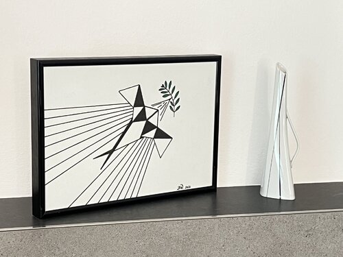 Friedenstaube by Doris Wolf, 版画 for Sale on Singulart