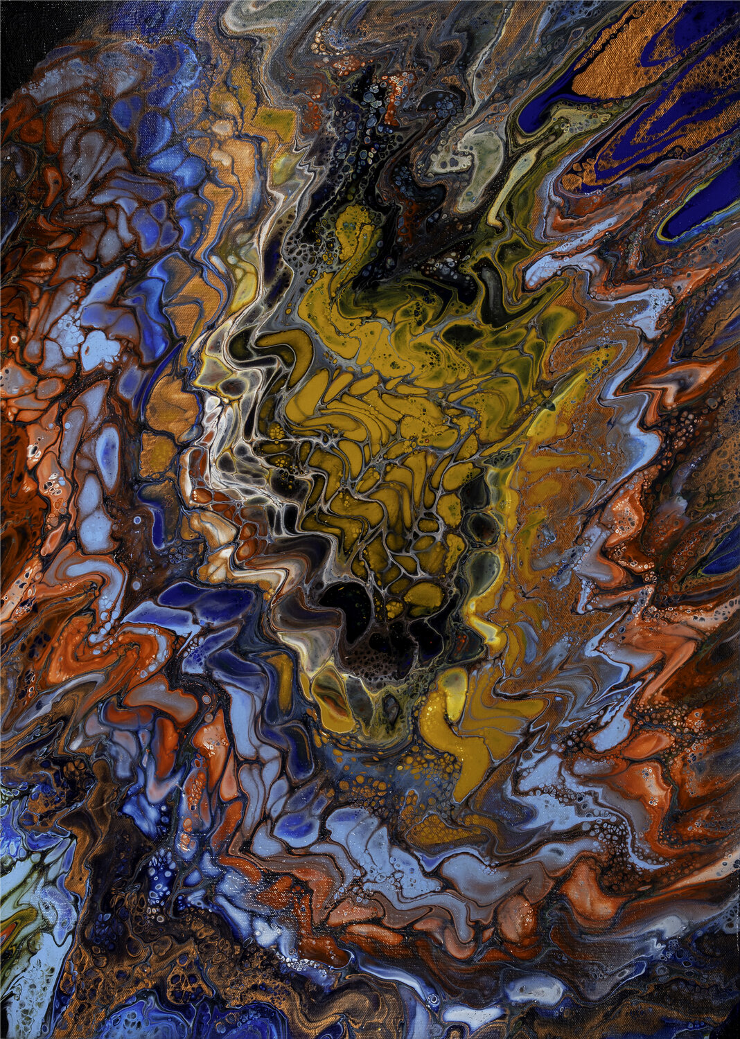 ERUZIONE marta Modi Original painting for sale