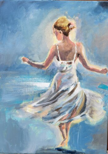 Time to dance by Marion Fuchs, 絵画 for Sale on Singulart