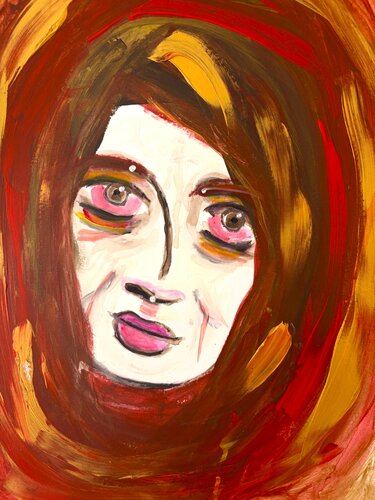 Death Of A Friend de Ayad Gharbawi, Pintura a la venta en Singulart