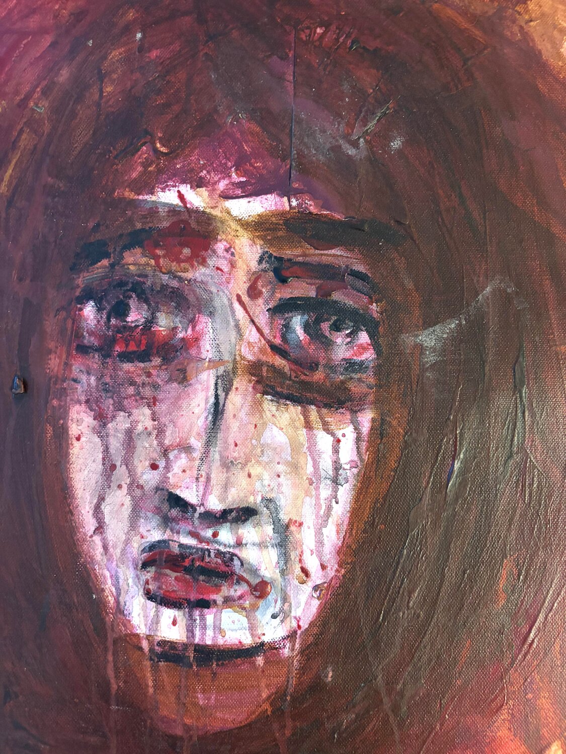 Weeping Judy Ayad Gharbawi Pintura original en venta