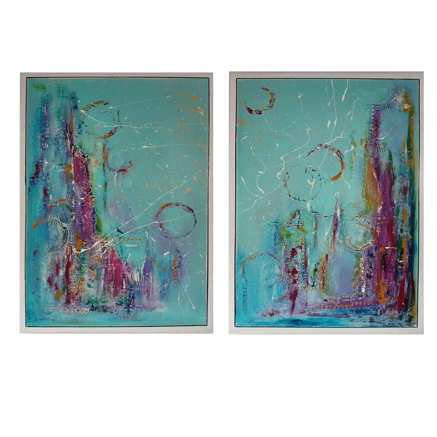 POLARITA' Patrizia Pacini Origineel schilderij te koop