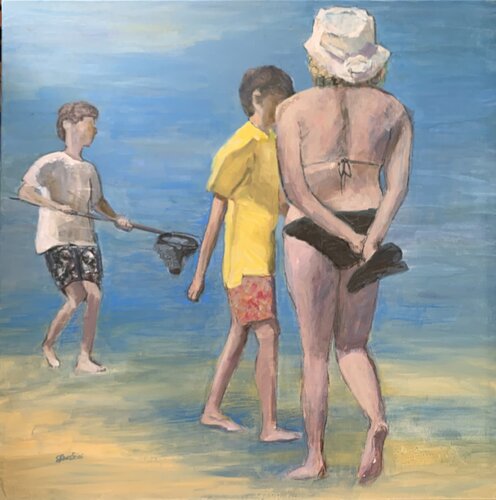 voglia di mare by Simonetta Silvestrini, Painting for Sale on Singulart