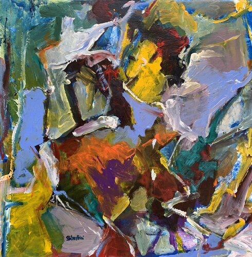 Libera-mente di Simonetta Silvestrini, Pittura in vendita su Singulart