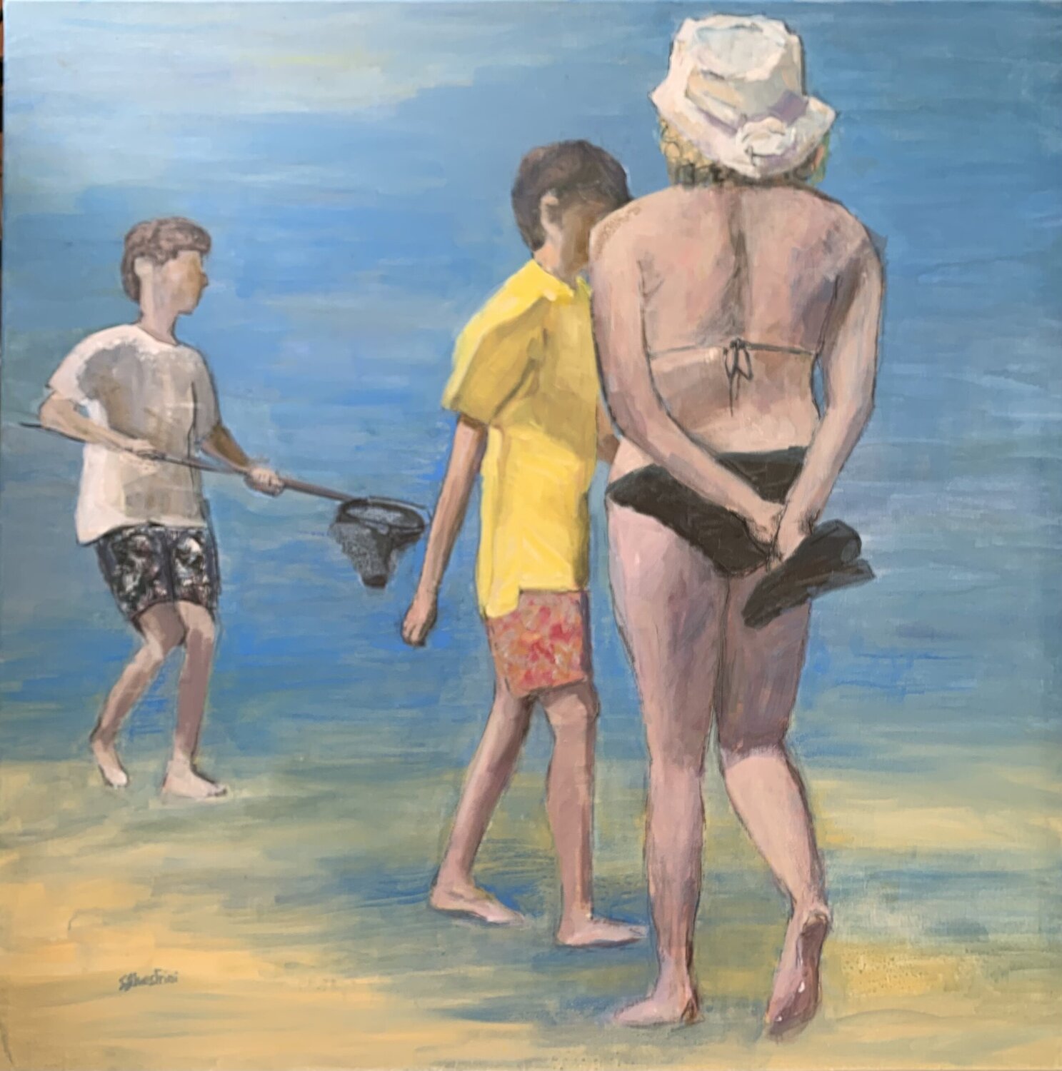 voglia di mare Simonetta Silvestrini Originalgemälde zu verkaufen