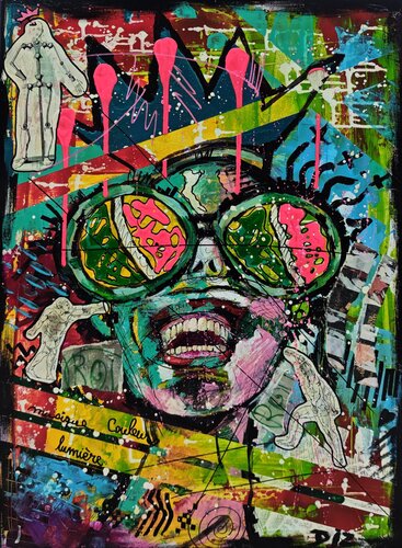 La joie by Denis Dziwosz, Painting for Sale on Singulart