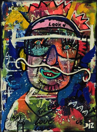 Love Love by Denis Dziwosz, Painting for Sale on Singulart