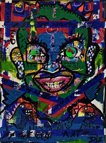The Game by Denis Dziwosz, Painting for Sale on Singulart
