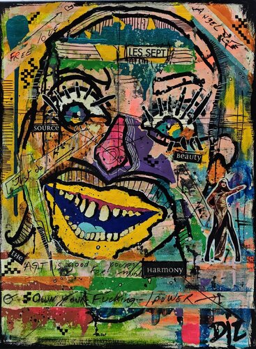 Harmony extravagante by Denis Dziwosz, Painting for Sale on Singulart