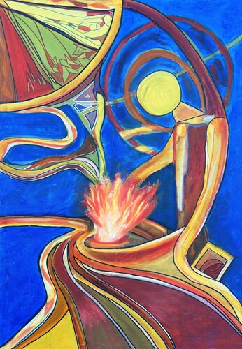 Il creatore de aldo menghevoli, Pintura a la venta en Singulart