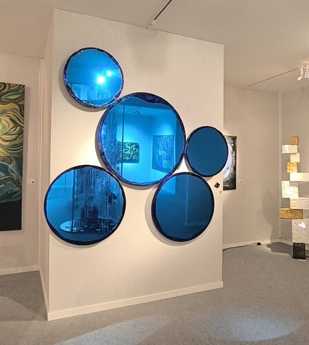 Fifht Dimention of blue by Adélaïde Andreu Leferme, Other Media for Sale on Singulart