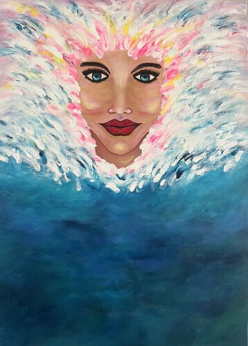 YARA by Alice SunRosé Art, Painting for Sale on Singulart