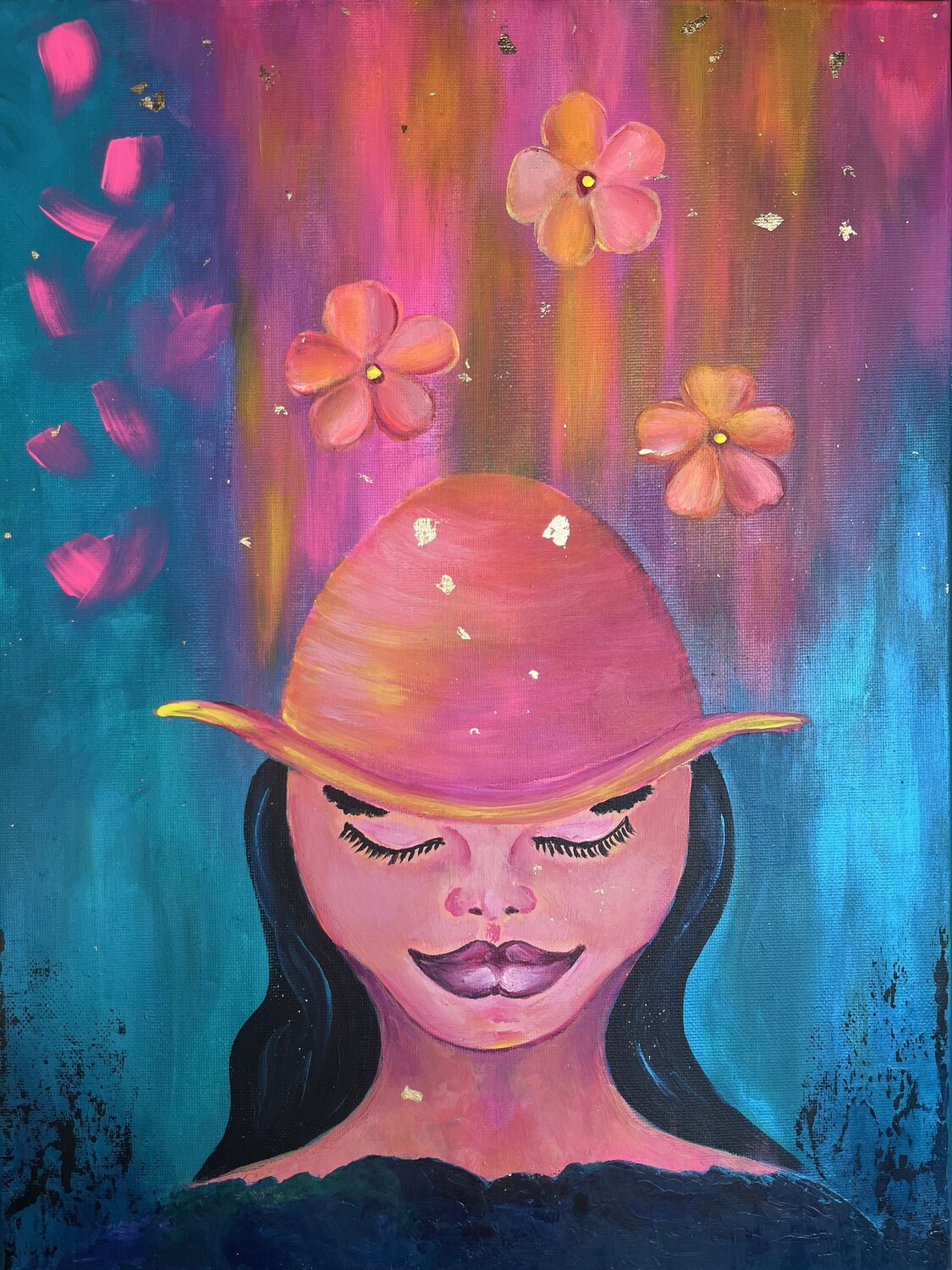KIARA Alice SunRosé Art Peinture originale à vendre