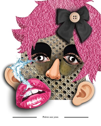 Mme Poivre aux yeux di Wendie de Kandiss, Digitale in vendita su Singulart