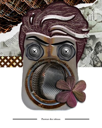 ► Baz-Art !  - Pasteur des Tabous van Wendie de Kandiss, Digitaal te koop op Singulart