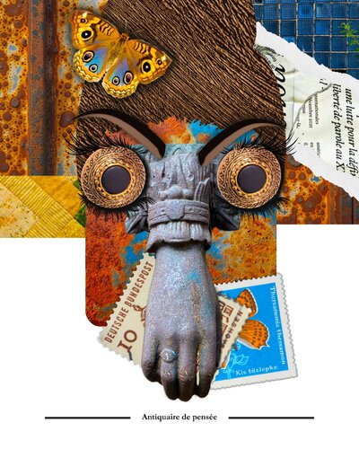 🟢 𝐁𝐚𝐳-𝐀𝐫𝐭 ! - Antiquaire de pensée par Wendie de Kandiss, Digital en vente sur Singulart