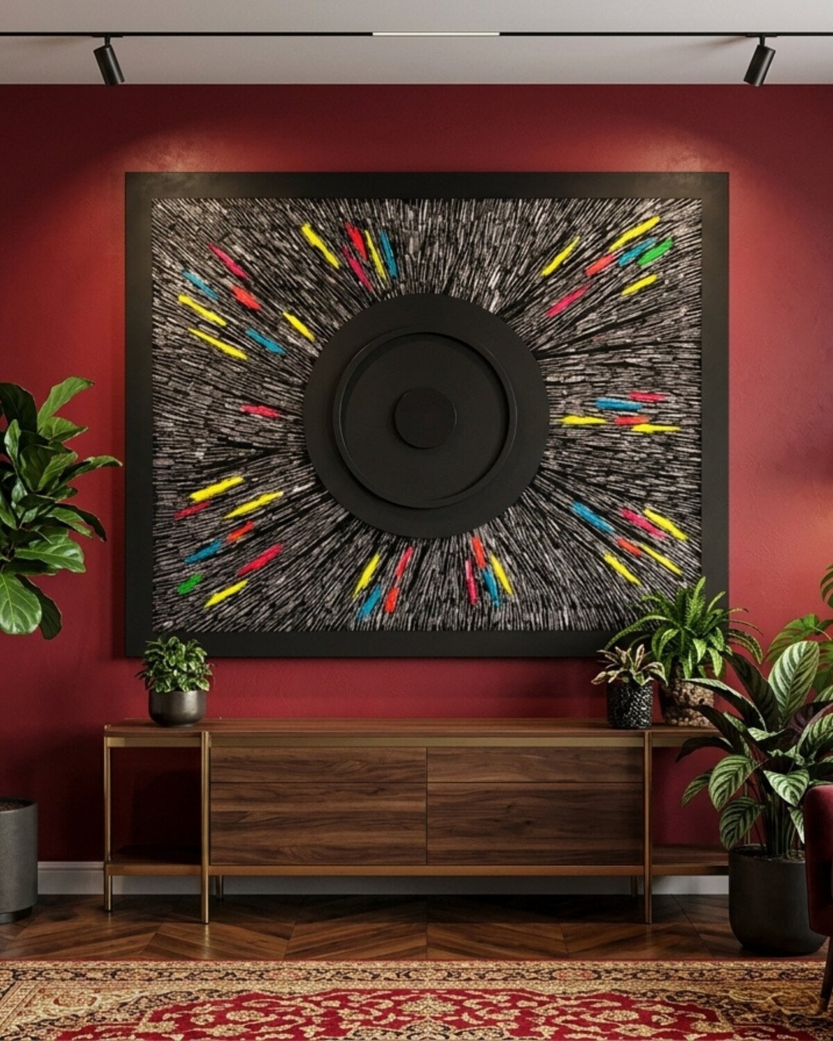 Fond Sonore Wendie de Kandiss Original painting for sale