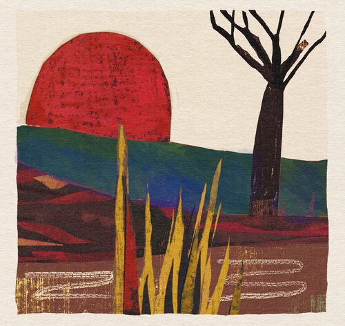 Red Witness by David McConochie, Print for Sale on Singulart